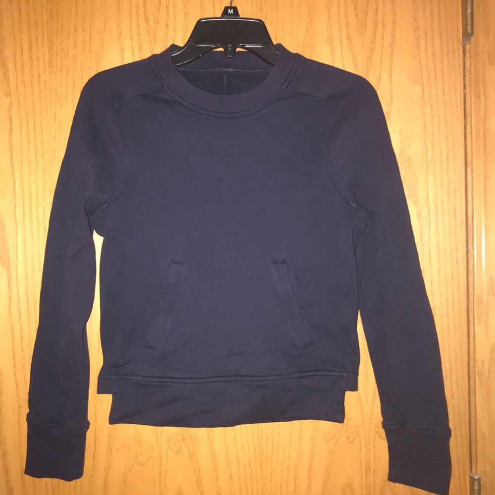 Lululemon navy blue crewneck